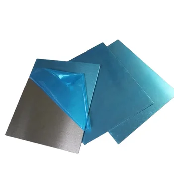 Customized Logo Clear Blue Pe Protective Film For Stainless Steel Sheet