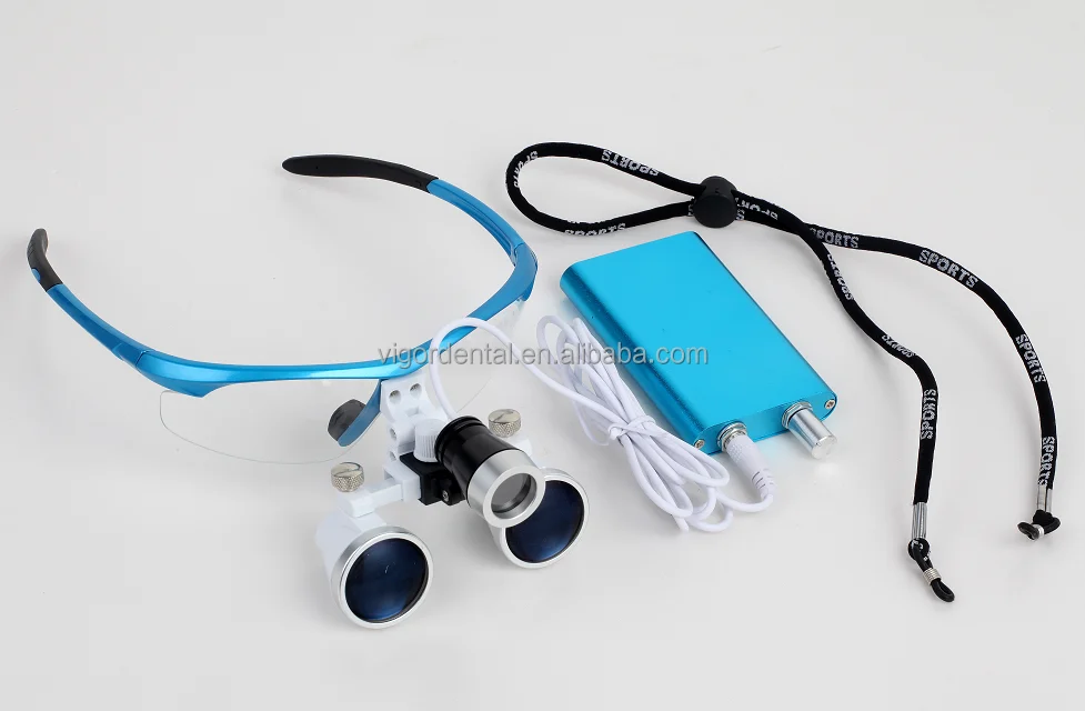 Dental Loupe Dental Surgical Led Headlight Dental Loupe Magnifying 2.5x