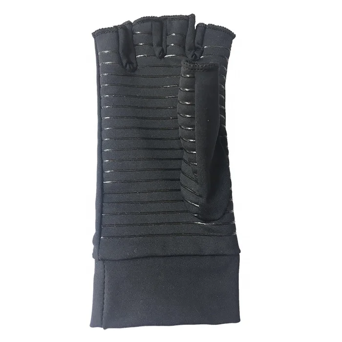 Заводские Спортивные Компрессионные перчатки без пальцев Для ревматоидного остеоартрита, кипячного туннеля, гуанты, артрита, медного артрита