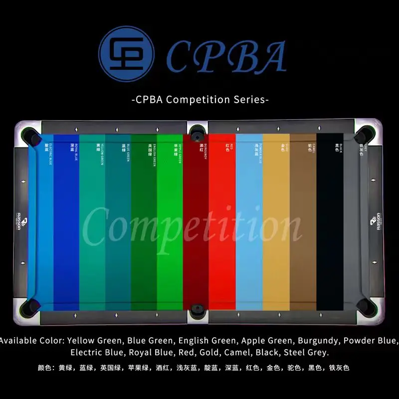 High End CPBA Competition Fast Speed 8FT 9FT Billiard Pool Table