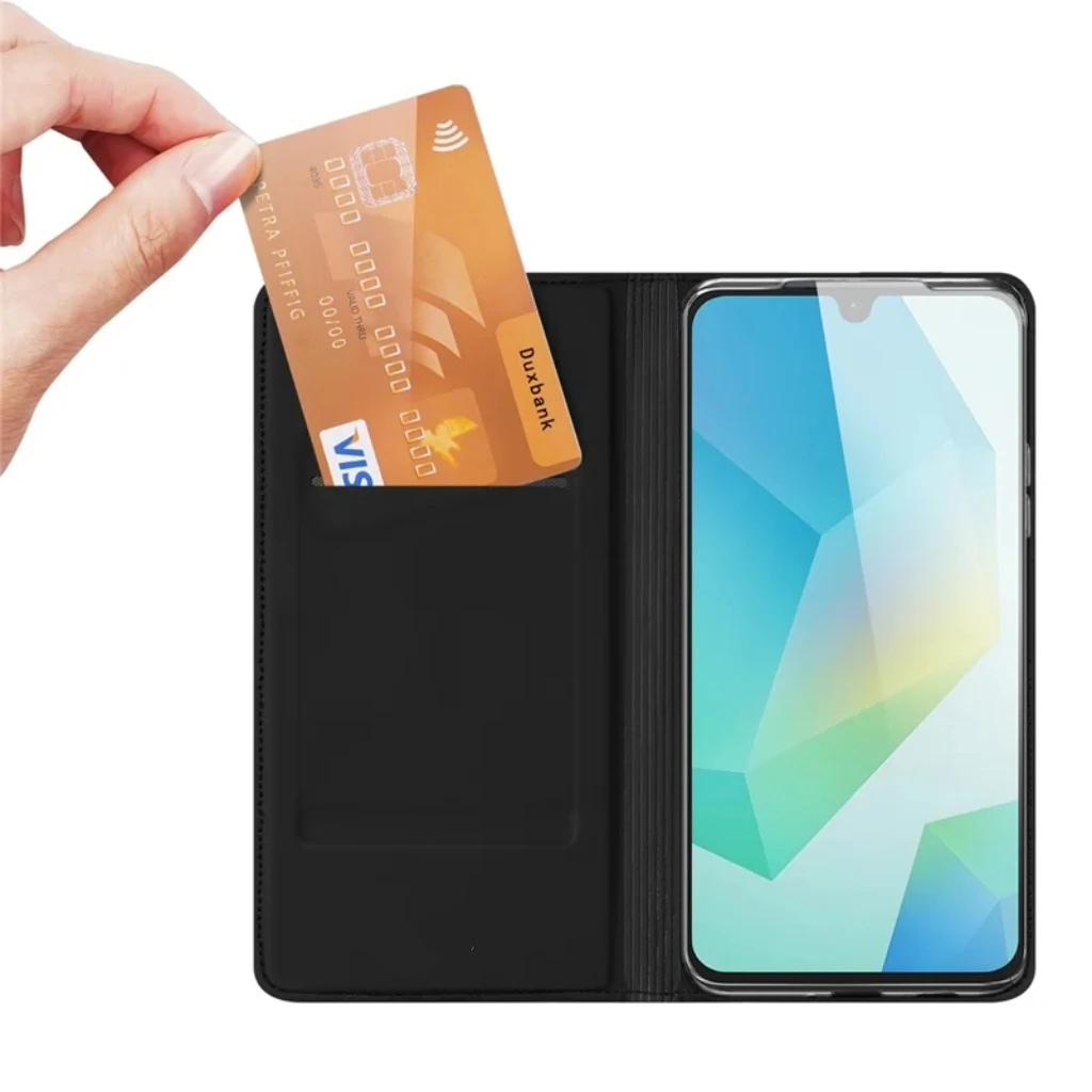 product for samsung galaxy a17 5g leather wallet case card holder cover with multiple slots-4