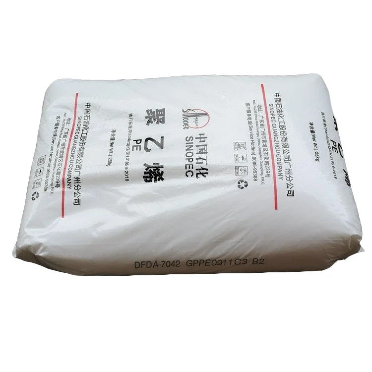 SINOPEC Guangzhou LLDPE  7042 Linear Low Density Polyethylene PetroChina LLDPE Resin Film Grade