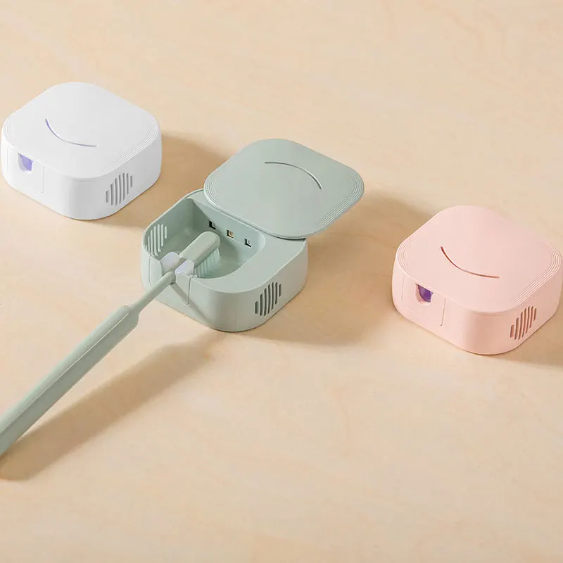 УФ-стерилизатор для устранения бактерий, переносная мини-зубная щетка Uvc со светодиодным чехлом