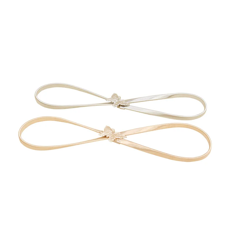 gold ribbon belt for dress Gold Faux Leather Skirt Belt – Curvaceous Boutique main image 0