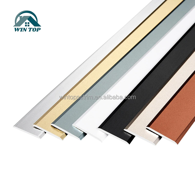 Win Top Aluminum Tile Trim for Wall Edges Decoration OEM Logo Building ...