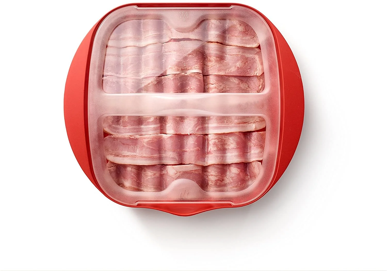 Microwave Lidded Bacon Crisper Microwave Bacon Maker Buy Microwave Lidded Bacon Crisper