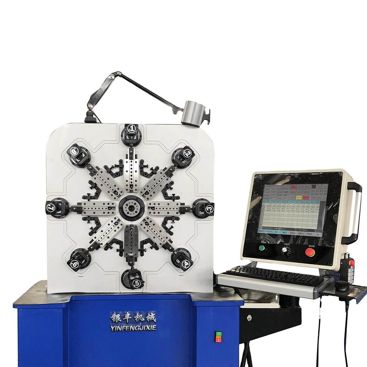 Yingfeng  CNC1245 Camless Cnc Spring Making Machine/wire Spring Making Machines/spring Roll Making Machine Cam