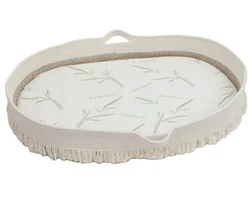 Оптовая продажа корзина для детских пеленок из 100% хлопка с поролоновой прокладкой высокой