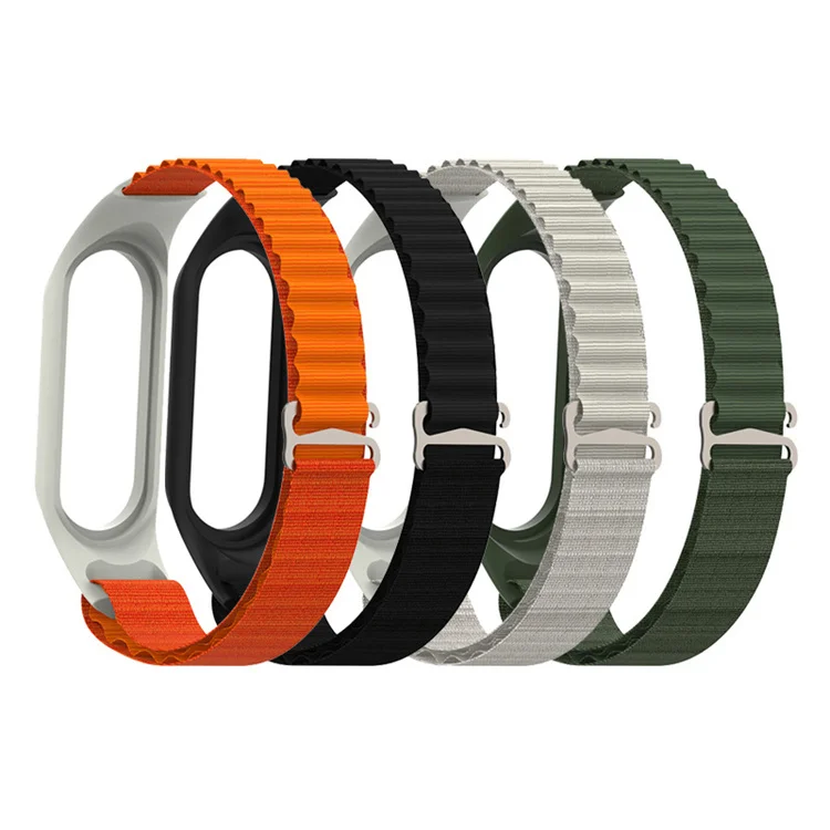 Nylon Smart Watch Wristband Alpine Loop Ultra Strap For Xiaomi Mi Band 7 6  5 4 3 - Buy Alpine Loop Strap,Nylon Watch Wristband For Xiaomi Mi Band 7 6  5 4 3 Ultra Band,Fabric Wristbands Product On Alibaba.Com