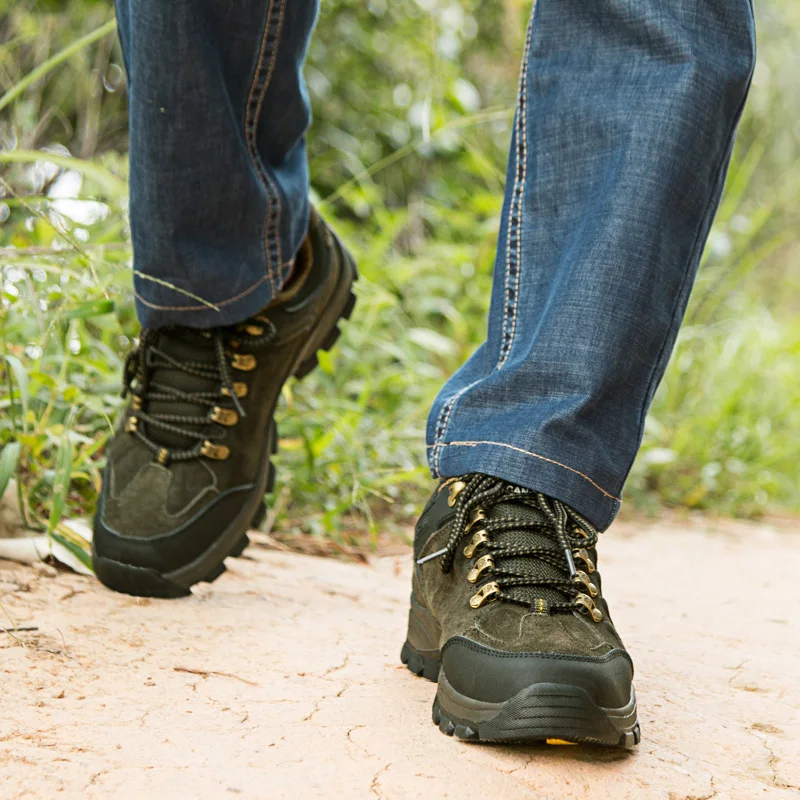 Лидер продаж, водонепроницаемая походная обувь для мужчин с защитой от воды по оптовой цене