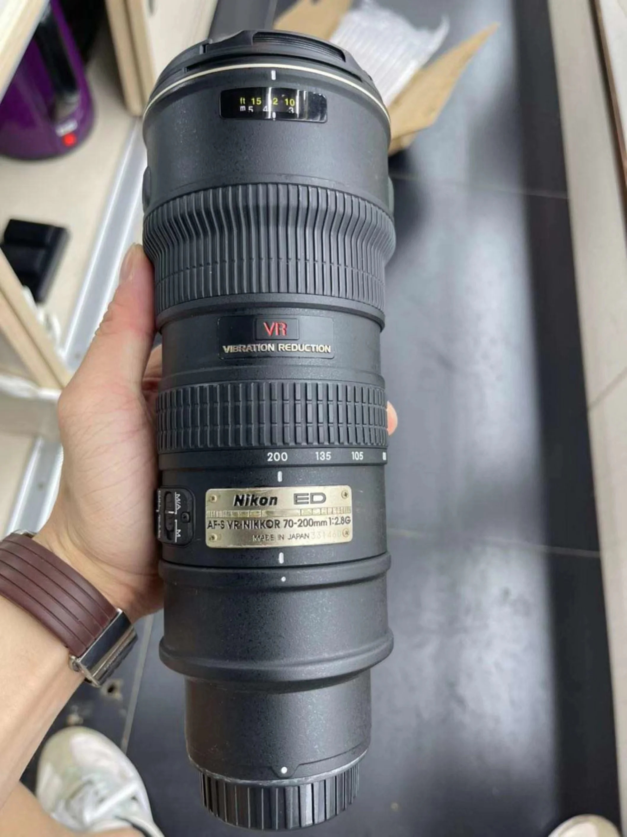 Original Used Digital Camera Telephoto Lens,Afs 70 200 Mm F/2.8 Ed