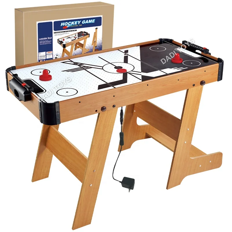 Новое поступление Деревянный Воздушный Хоккей настольная игра игрушка мини воздушный хоккей