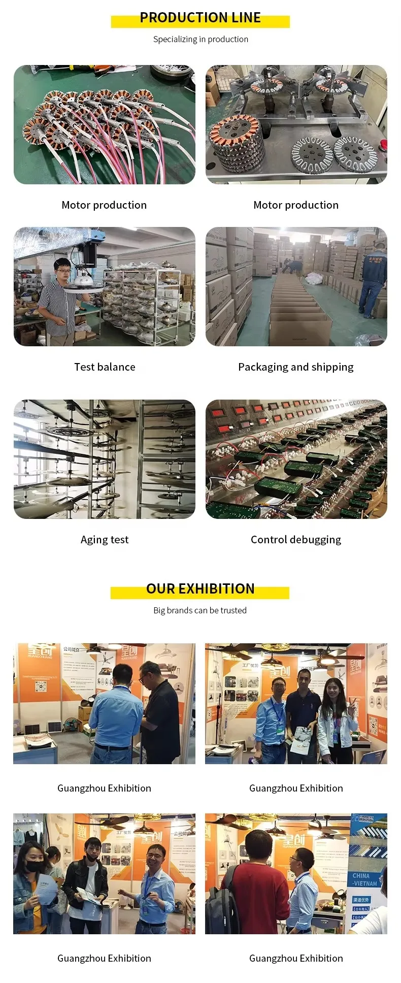 Trade show participation