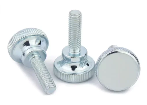 product high rated m3 m4 m5 stainless steel ansi aisi 304 316 plain high type knurled thumb screw din464-63