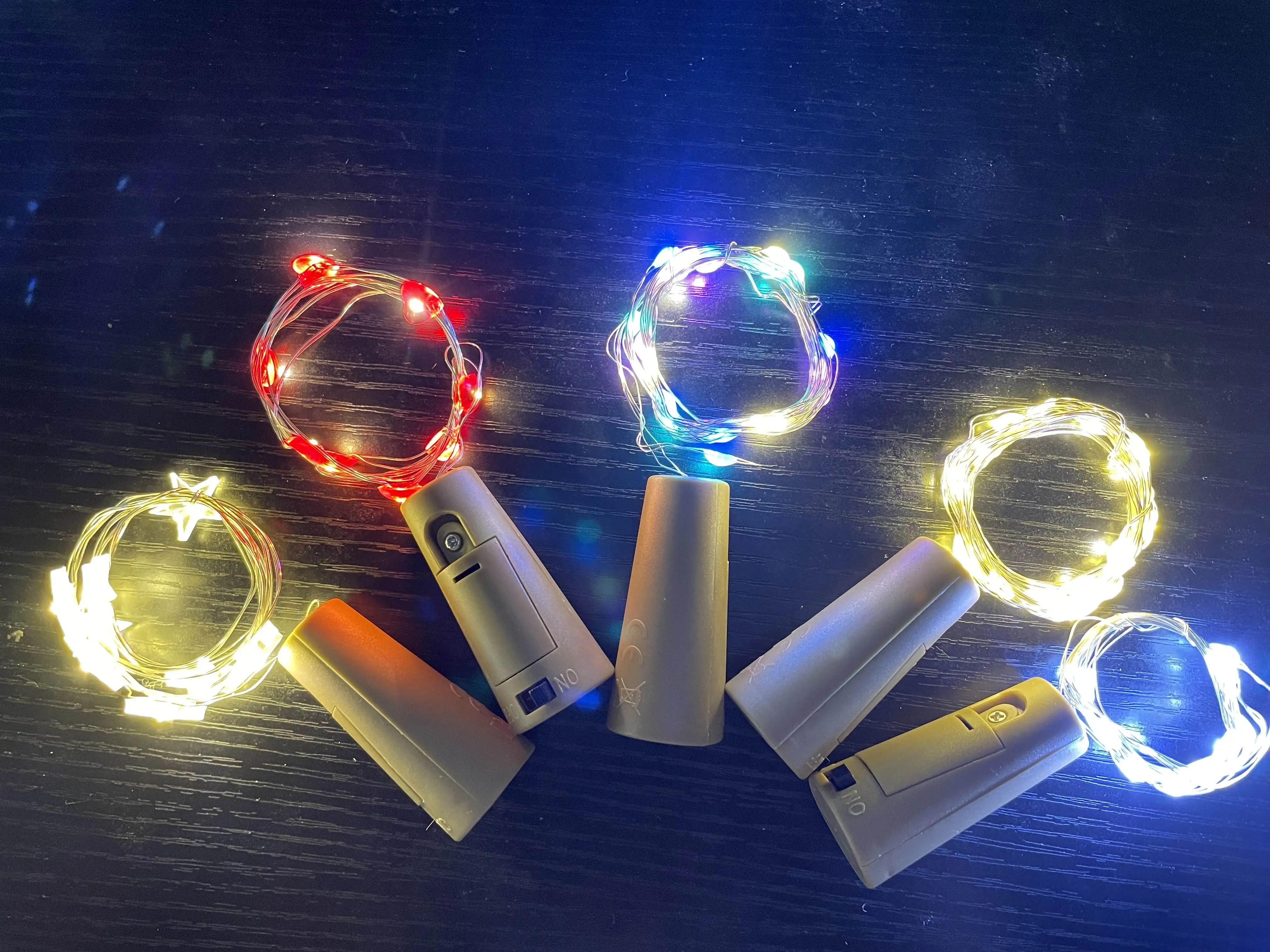 Cute Battery Led Light Cute Led Bottle Table Lamp for Interior Decoration Home Decor Small Night Lamp