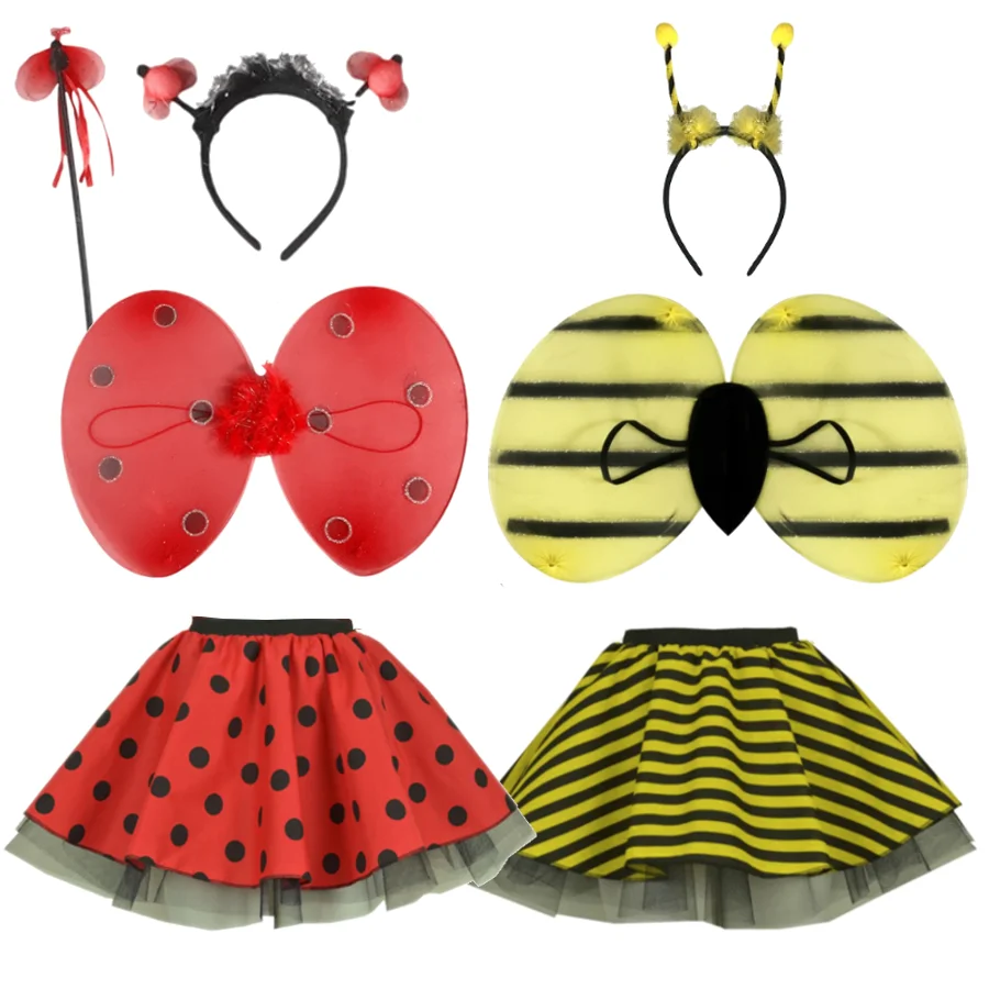 Adult BEE LADYBIRD Headband Costume TUTU SKIRT Fancy Dress Dance Lady Bug|  Alibaba.com