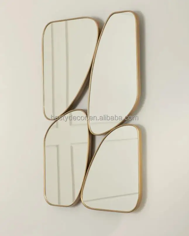 Decorative Mirror MDF Frame New Design Luxury  Living Room Hallway Furniture Wall Decoration Mirror