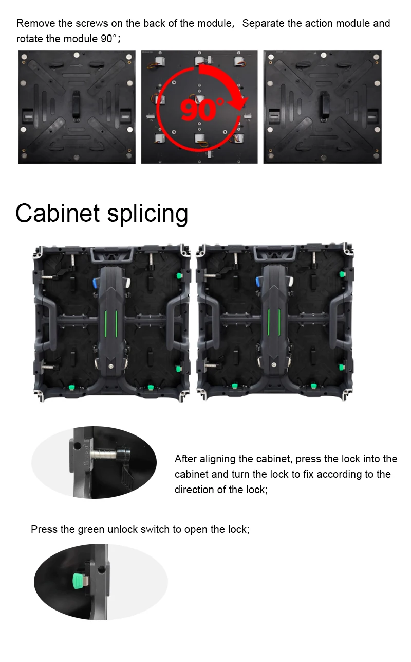 Scalelike Matrix RGB LED Pixel Stage Light Motor DMX Control