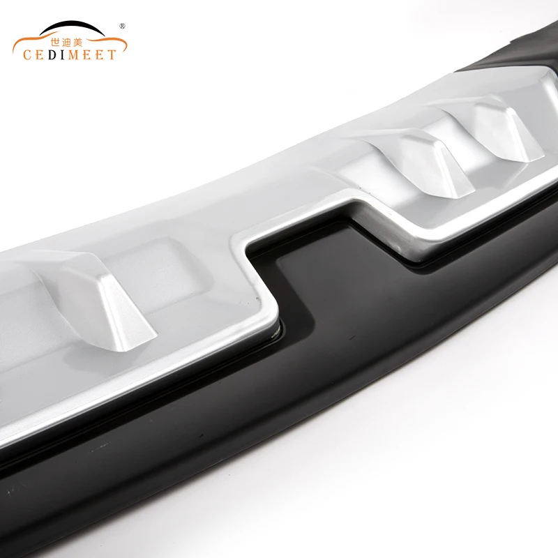 Auto Parts Lower Lip Rear Diffuser PP Plastic Rear Lip Body Kit Rear Bumper Use for Hyundai Elantra 2014