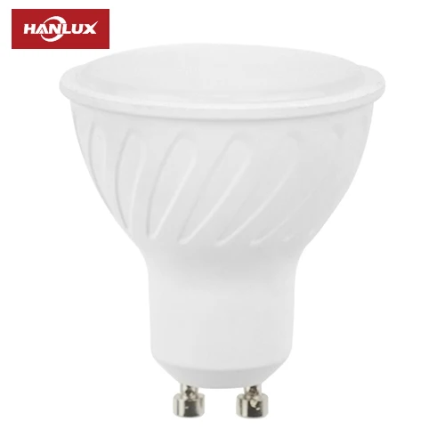 Hanlux Gu10 80mm Light Diffuser Gu10 Led Bulb Lampadine Led Gu10 5w 7w 9w Dicroicos Wifi Gu10 Homekit Ningbo Factory