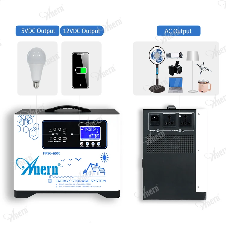 High Quality 10000w Solar Power Generator