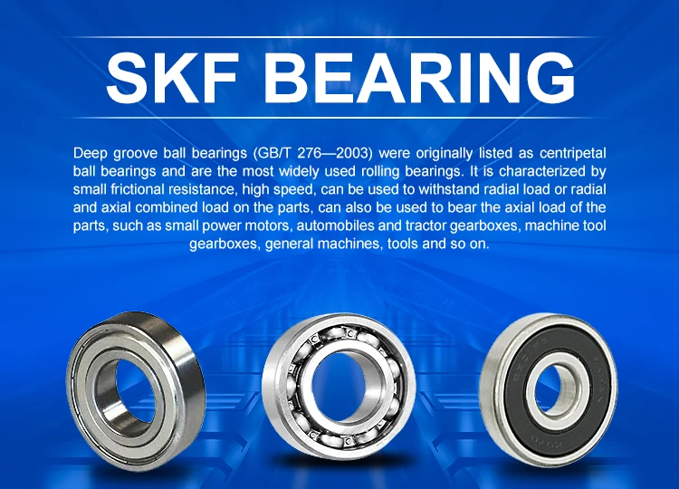 High Quality Original Skf Deep Groove Ball Bearings 608 6203 6204 6305