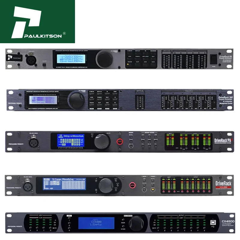 Paulkitson DriveRack DSP Audio Processor - Professional Digital