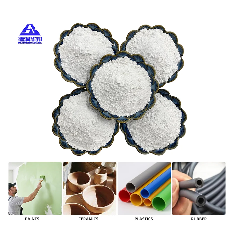 Improved Wollastonite Powder for Plastic Rubber Coatings Paper Waterproof Membranes Construction Ceramics
