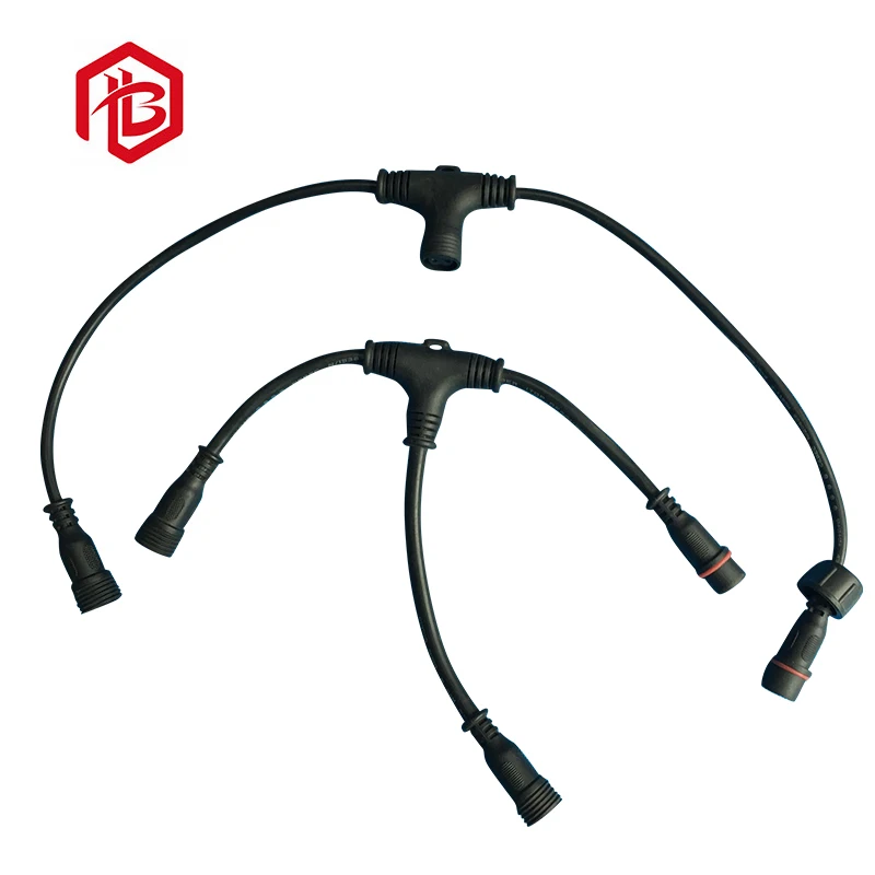 IP67 & IP68 Waterproof T Type 3-Way Splitter Connector for LED Lights High-Density Outdoor Waterproof Connectors