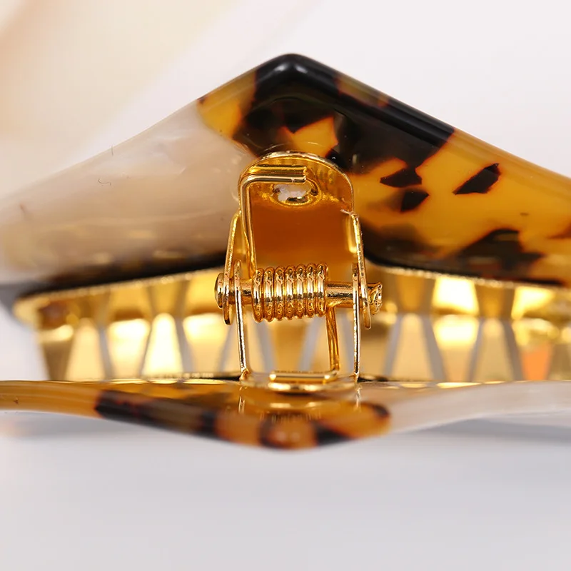 
Модный дизайнерский лап для волос из ацетата под заказ 