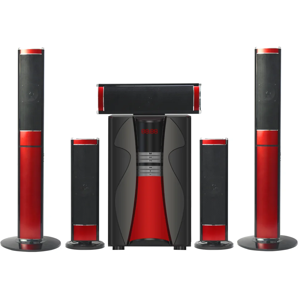 African Speaker Home Theater 5.1 Audio AC/DC multimedia Set stereo