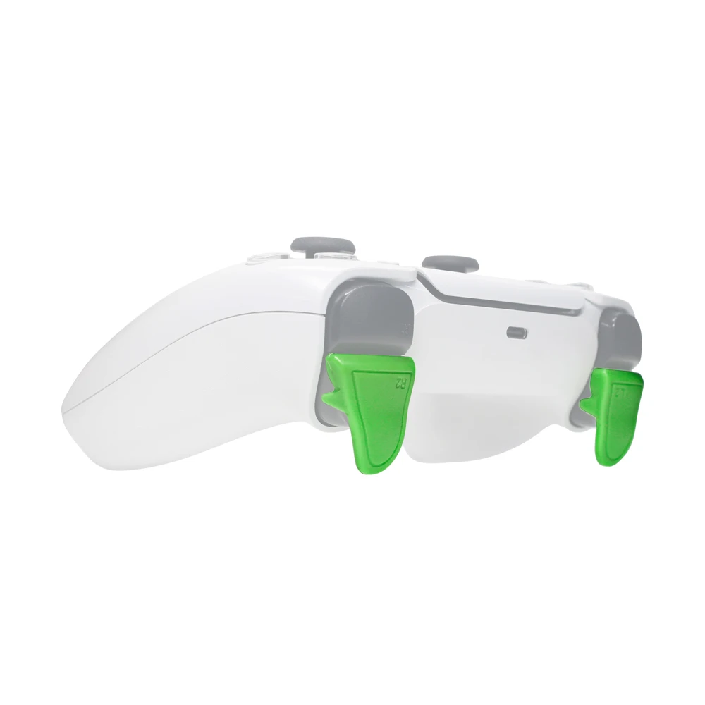 Durable L2 R2 Extender Trigger Stops for PS5 Controller Half Distance Removable Trigger Stop Button