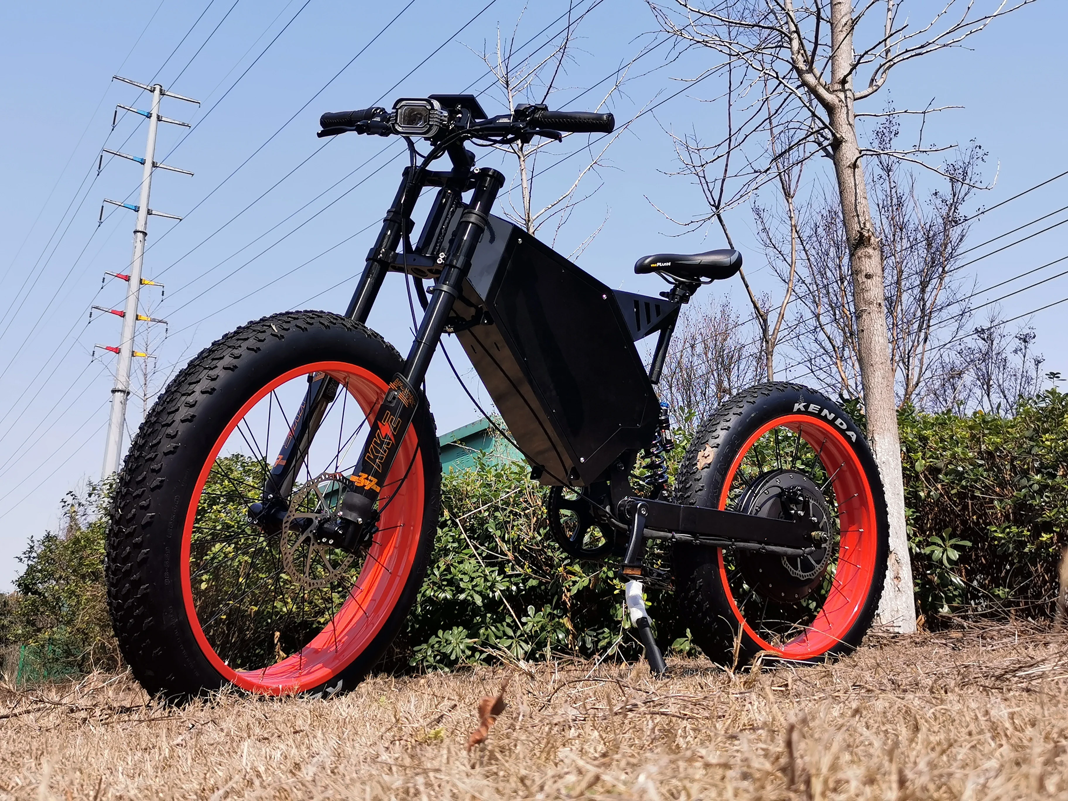 3000W Electric Motorcycle Bike with Steel Frame OEM/ODM Options