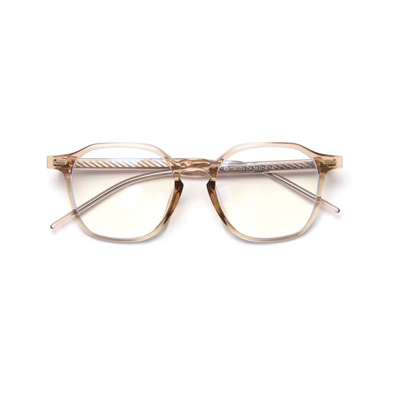 Korean Version of the Box Art Fan Flat Mirror Male Ins Net Red Photo Glasses Female Myopia Glasses Frame