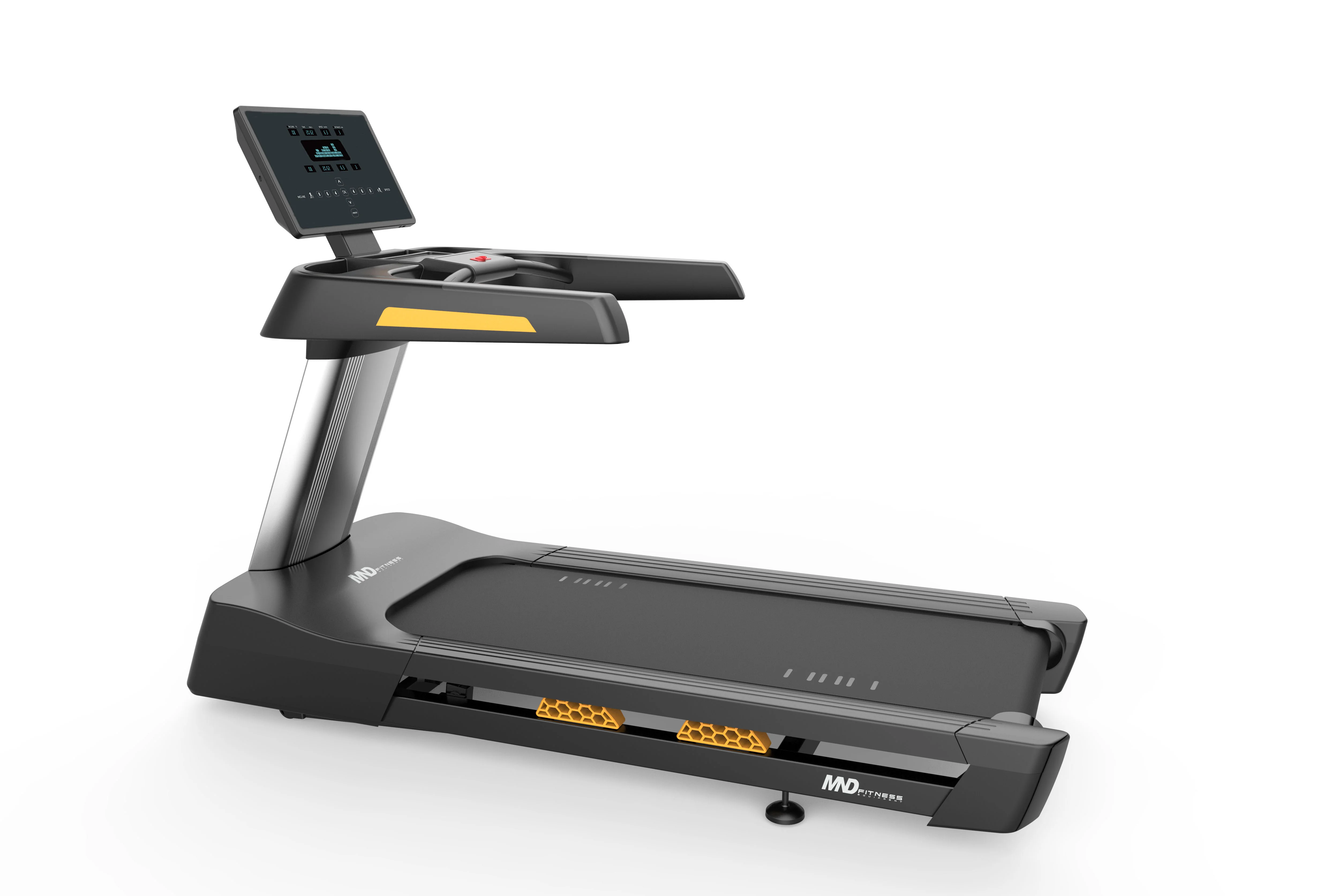 High-tech Conceptual Commercial Treadmill With the Most Popular Creative Elements