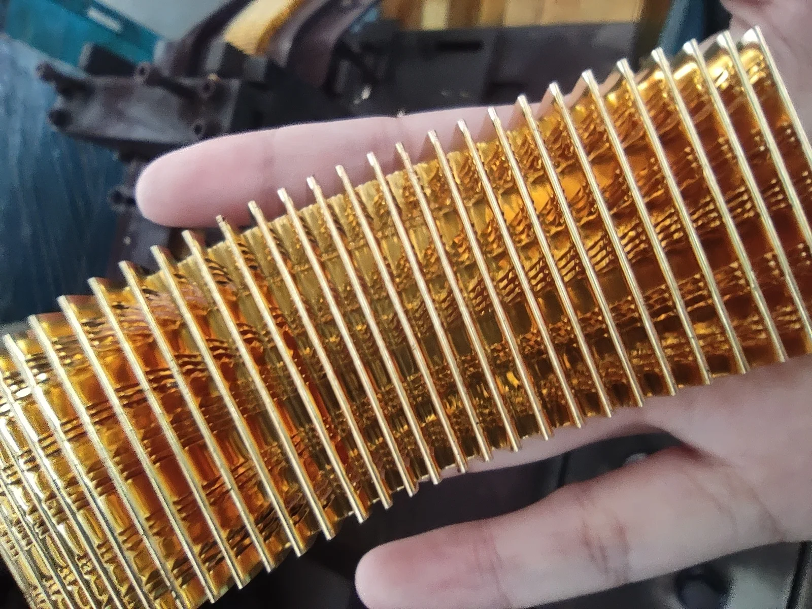 Custom Copper Radiator Core Radiator High Performance Core 3lines 4ways