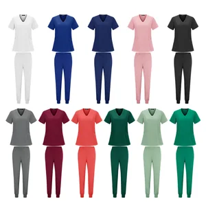 Supplier Hot Sale China Damage Compensation Guaranteed Casual Comfortable All-season Moisture-wicking Dark Green Women's Medical