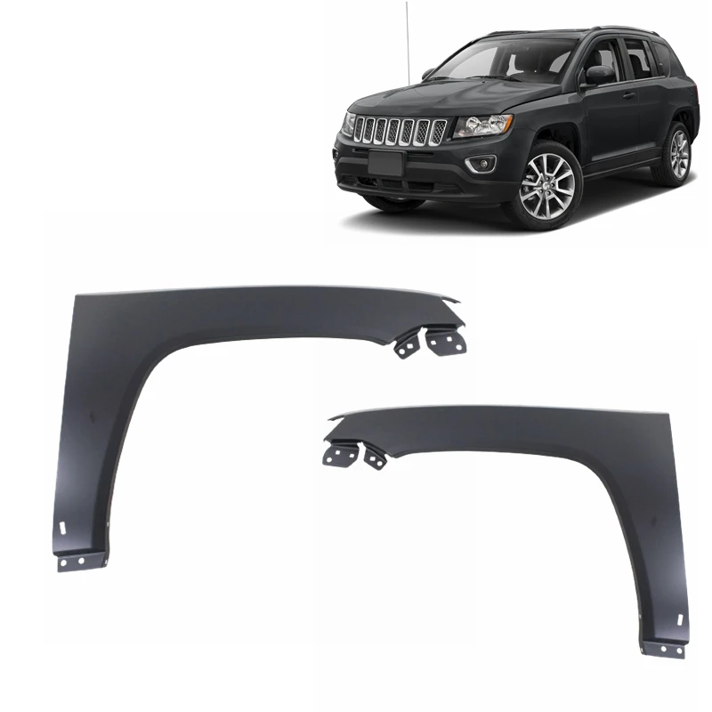 OEM wholesale steel car auto parts left right new front fender for Jeep compass 2011 2012 2013 2014 2015 2016 2017