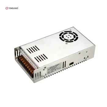 Yingjiao 100-240V AC to DC Switching Power Supply 10V 12V 15V 25V 48V 350W Led CCTV SMPS Power Supply