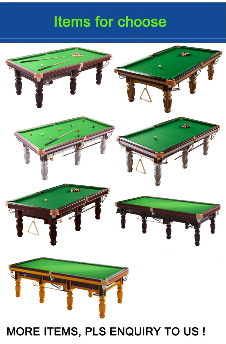 12ft 9ft Snooker Table For Sale Tournament Class Pool Table Billiard
