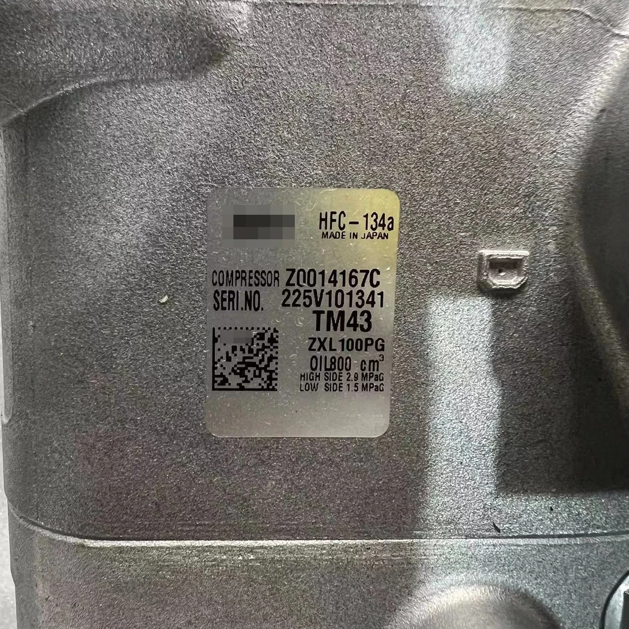 Z00141676 TM43 Air Conditioning Compressor - Replacement AC