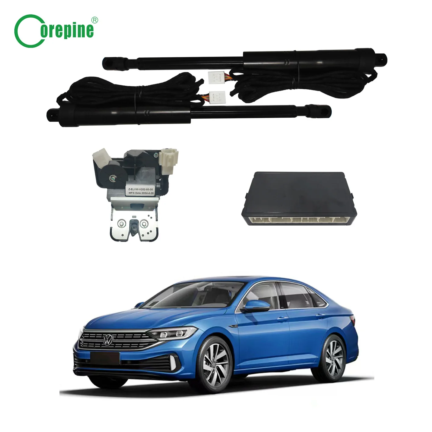 Corepine Smart Power Automatic Car Electric Tailgate Lift System Kit Strut New Condition Body Parts for 2023 Volkswagen Sagitar