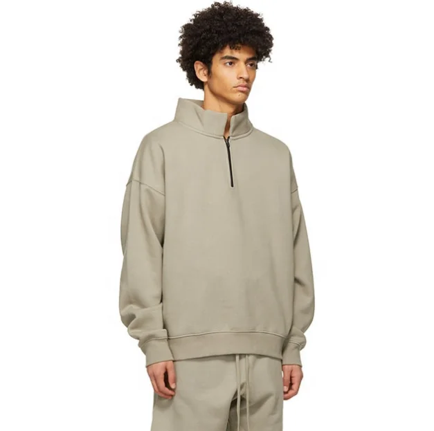 Half Zip Pullover,Mock Neck Sweatshirt 
