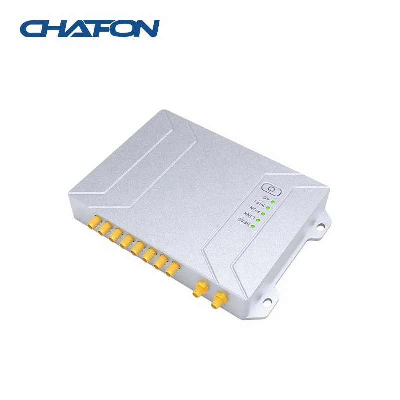 CHAFON Android 12 OS WiFi 4G for Bluetooth 25m Long Range Fixed Reader Intelligent UHF RFID Access Control Card Readers