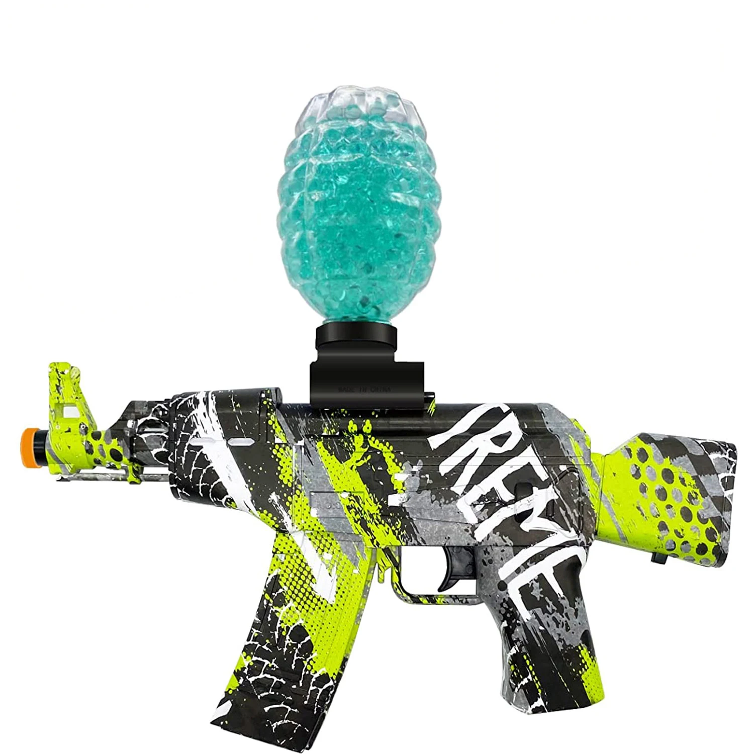 Electric Water Gel Blaster Gun Ak47 Water Ball Gun Outdoor Game Toys