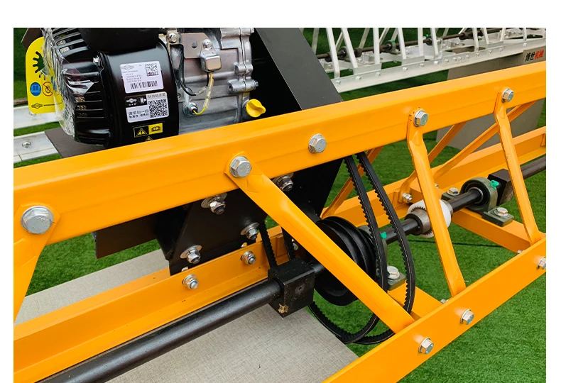 Truss Leveler Gasoline Power Pavement Leveler Screed Tools Concrete Floor Leveling ...