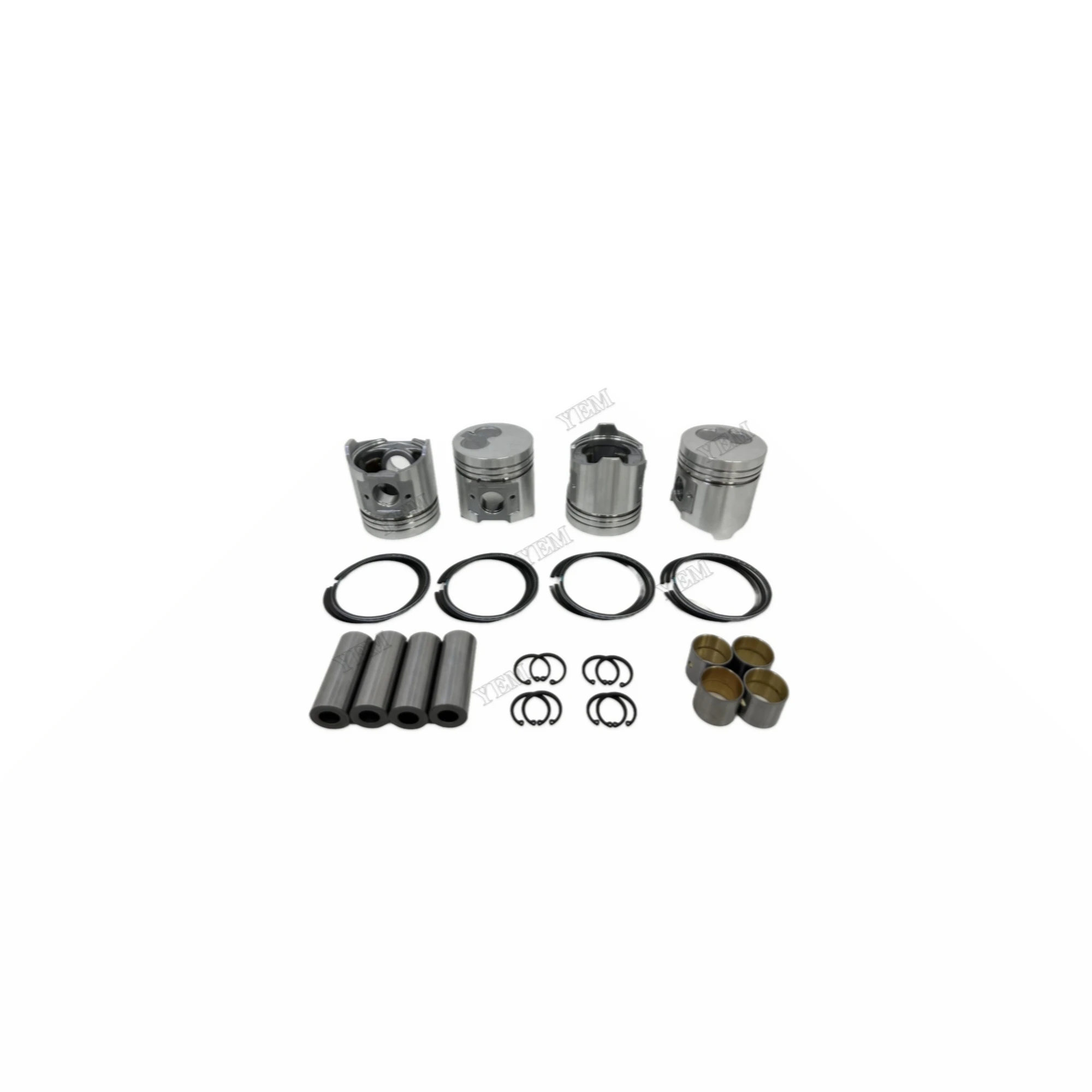 For Komatsu 4D94 Piston Set With Piston Ring Aftermarket Engine Parts