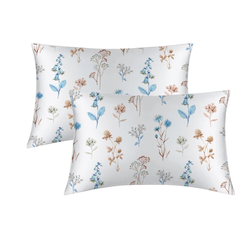 Heniemo Anti Acne Antibacteria Polyester 2pc Pillowcase Pillow Case