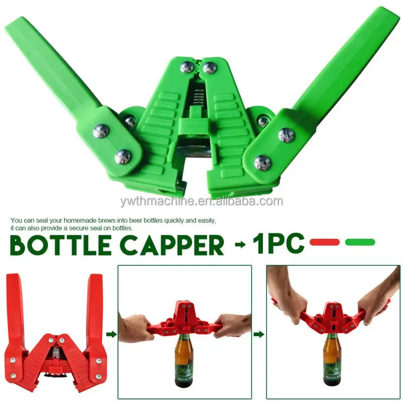 American Style Handheld Beer Gland Device Double Handle Crown Lid
