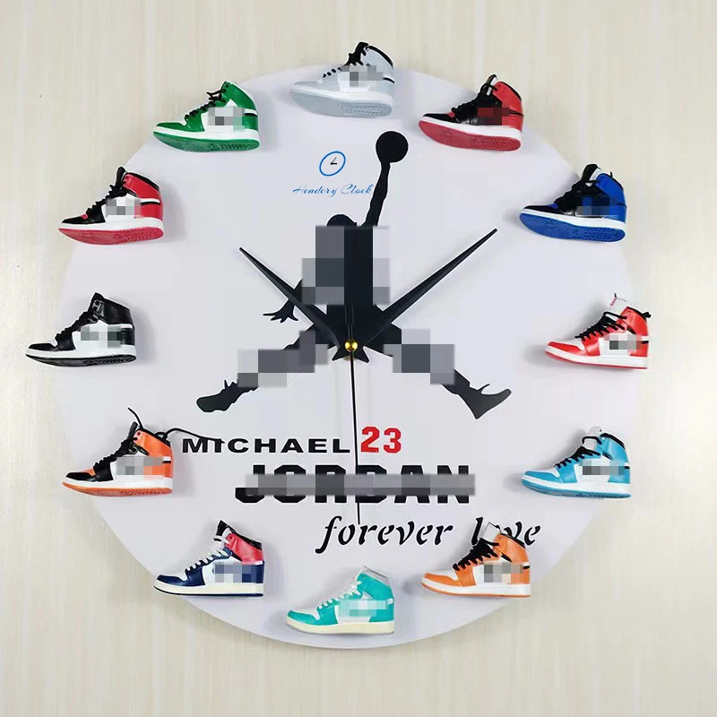 Кроссовки настенные часы и о